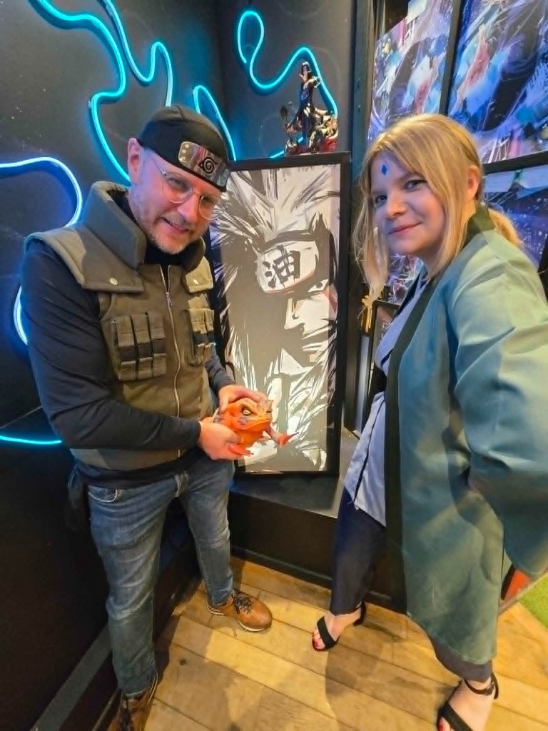 Clients en cosplay Naruto